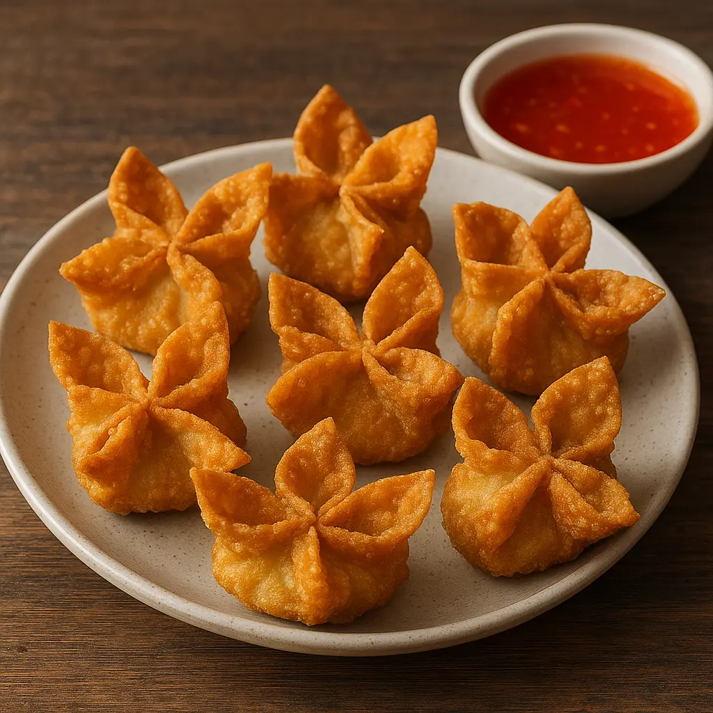 Delicious Deep Fried Wontons at Pho Vy in Calgary, AB