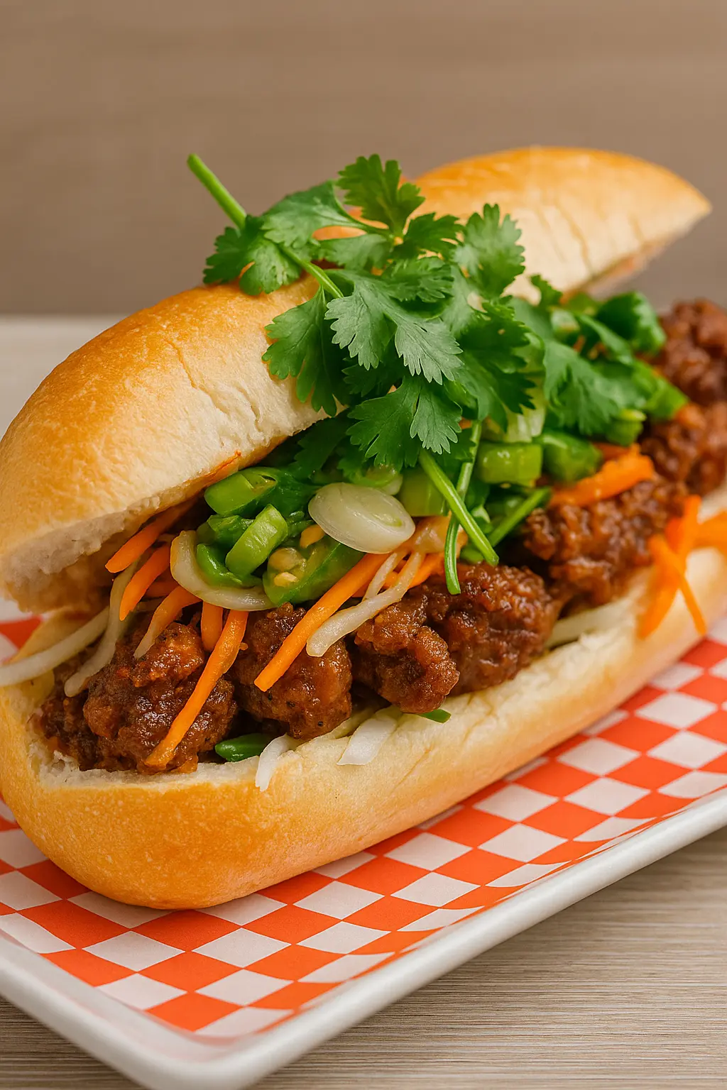 Delicious Vietnamese Submarine at Pho Vy in Calgary, AB